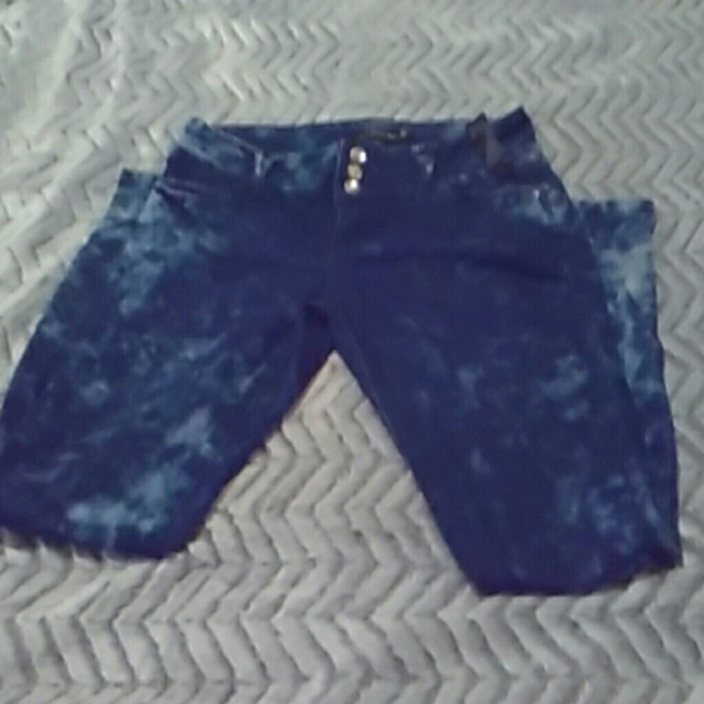 A pair of stone washed jeans size 9